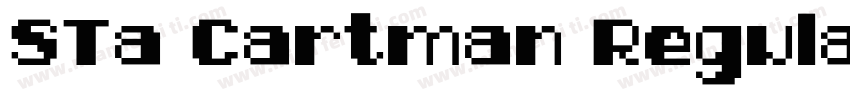 STa Cartman Regular字体转换